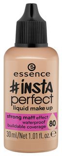 Тональный крем essence Insta Perfect Liquid Makeup тон 80 Hot Chocolate 30 мл
