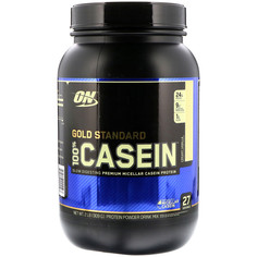 Протеин Optimum Nutrition 100% Gold Standard Casein, 909 г, french vanilla creme