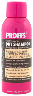 Сухой шампунь Proffs Dry Shampoo Refreshes Brown Hair 150 мл