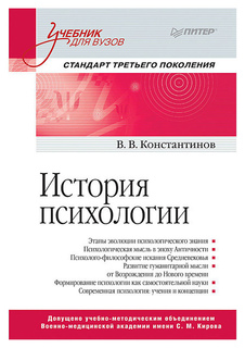 История психологи и Стандарт третьего поколения ПИТЕР