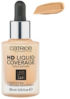Тональный крем CATRICE HD Liquid Coverage Foundation 037 Golden Beige