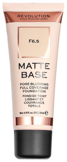 Тональный крем Makeup Revolution Matte Base Foundation F6.5