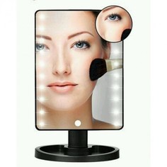 Косметическое зеркало с подсветкой Large Led Mirror (черный) Lemon Tree