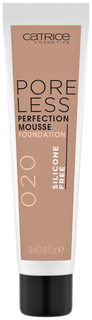 Мусс тонирующий CATRICE Poreless Perfection Mousse Foundation, 30 мл, 020 Neutral Sand