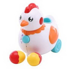 Развивающая игрушка Жирафики Курочка ездит, несет яйца