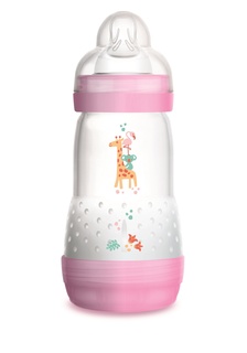 Бутылочка для кормления MAM Easy Start 260 мл анти-колик самостерилизация розовая 2м+