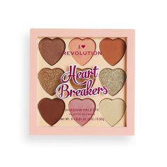Палетка теней для век I Heart Revolution - HEART BREAKERS - Majestic