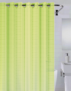 Штора для ванны 3D (зеленый) 180*200 Bath Plus