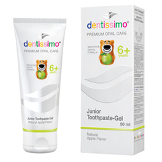 Дентиссимо Зубная паста детская с 6 лет Яблоко 50мл Бетафарма