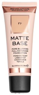 Тональный крем Revolution Makeup Foundation F6 Matte Base SPF F7 Бежевый 28 мл