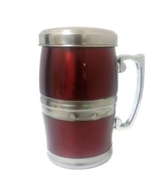 Стальная термокружка Green Tea Stainless Steel Wear, 380 мл (Цвет: Красный ) No Brand