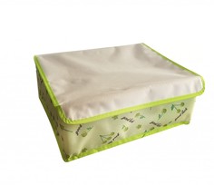 Складной кофр для хранения вещей с ячейками, 32х26х12 см No Brand