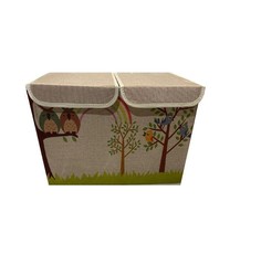 Складной короб для хранения Markethot Совушки Две совы летом, 47х31х34 см No Brand