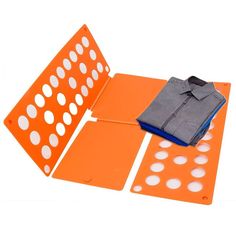 Рамка для складывания взрослой одежды CLOTHES FOLDER Оранжевый No Brand