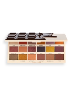 Палетка теней I Heart Revolution, для век Chocolate, Caramel Nudes, 18 г