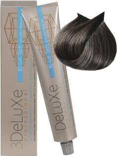 Крем-краска 3DELUXE Professional для волос 6.1 Темный блондин пепельный, 100 мл