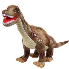 Мягкая игрушка ABtoys Dino World, Динозавр Бронозавр, 54 см