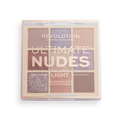 Палетка теней Revolution Makeup, Ultimate Nudes Eyeshadow Palette Light
