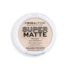 Revolution Makeup - Матирующая пудра для лица Super Matte Pressed Powder Translucent