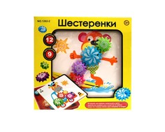 Развивающая мозаика для малышей Шестерёнки Обезьяна 111041 No Brand