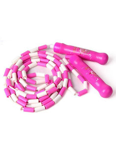 Детская скакалка с регулируемой длиной Jump Rope Розовый 101875 No Brand