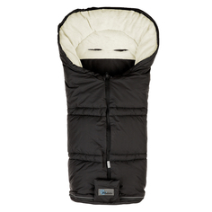 Конверт-мешок для детской коляски Altabebe Sympatex black/whitewash