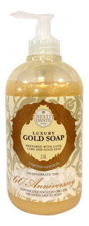 Жидкое мыло Gold Soap Юбилейное золотое 500 мл Nesti Dante