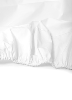 Простыня на резинке Happy Baby белая сатин 70 см 87505