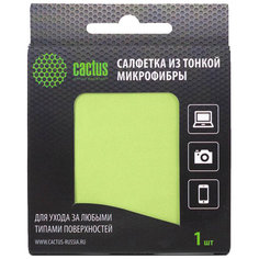 Салфетка для экранов Cactus CS-MF01