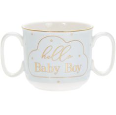 Кружка с 2 ручками Привет малыш 180мл Leonardo Collection