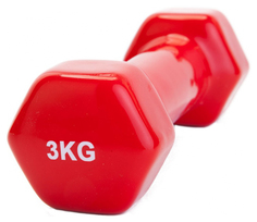 Гантель обрезиненная Bradex SF 0163 3 кг