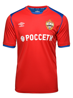 Футболка футбольная Umbro CSKA Jersey SS, красная, YL
