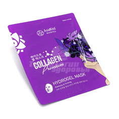 Маска для лица AsiaKiss Hydrogel Mask Collagen Premium Гидрогелевая с коллагеном 25 гр