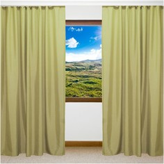 Штора Amore Mio 74446 зеленый 270x200