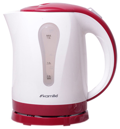 Чайник электрический Kamille 1715R White/Red