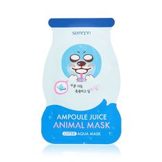 Ампульная маска для лица SCINIC с морским коллагеном, Ampoule Jice Animal Mask Otter, 25мл