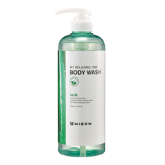 Гель для душа MIZONс экстрактом алоэ, MY RELAXING TIME BODY WASH [ALOE], 800мл