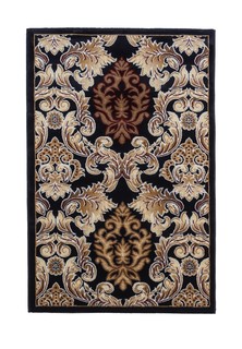 Ковер ворсовый ORHIDEA черный 200х300 арт. УК-1044-08 Kamalak tekstil