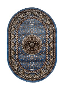 Ковер голубой 100 x 150 арт. УКВ-0621 Kamalak tekstil