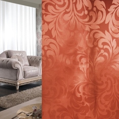 Штора, Amore Mio, L2978-71, 1,45х2,7х1м, терракотовый