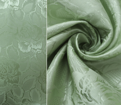 Штора, Amore Mio, L502-106, 1,45х2,7х1м, салатовый