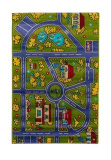 Ковер детский Kamalak tekstil зеленый 60х110 арт. УКД-1001-01