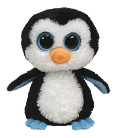 Мягкая игрушка TY Beanie Boos Пингвин Waddles 15 см