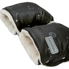 Муфты на ручку коляски AMAROBABY Snowy Travel Космос, черный