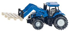 Спецтехника Siku Трактор New Holland с вилами для поддонов 1:87 1487