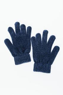 Перчатки женские ICHI 20107165 синие 8.5