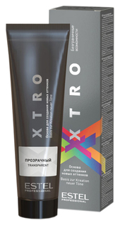 Краска для волос ESTEL XTRO Пигмент прямого действия Black прозрачный 100 мл