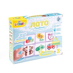 Лото пластиковое "Половинки" Десятое королевство