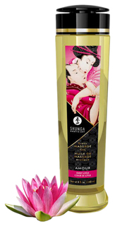 Массажное масло с ароматом цветов лотоса Amour 240 мл. Shunga