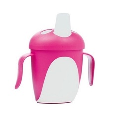 Чашка-непроливайка Canpol Penguins розовый 240 мл